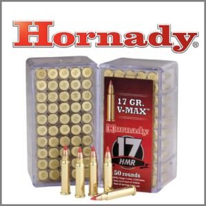 MUNICION HORNADY CAL 17HMR. 17GR. V-MAX x 50 A.83170