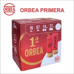 CARTUCHO ORBEA CAL 16 PRIMERA 24GR x 25 Munición 1/3/5/7