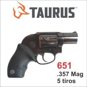 Revólver Taurus Cal. 357 MAGNUM RT651