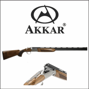 ESCOPETA CAL 28 AKKAR CHURCHILL 828 SILVER SUPERPU 660 MM 5 CHOKES NOGAL NIKEL PAVON ESTRACTORES AUTOMATICOS A.6762