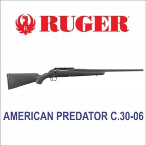 FUSIL RUGER CAL 30-06 AMERICAN PAVON 4Tiros 22Pulgadas A.15132