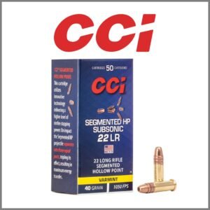 MUNICION CCI CAL 22LR M.74 CPSHP SUB-SONIC 40GR (X50) A.20734