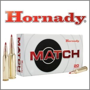 MUNICION HORNADY 308WIN. 168GR.ELD MATCH SPF A.80963