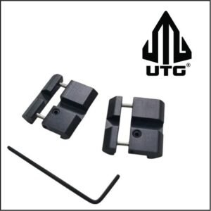 BASE ADAPTADOR SUPLEMENTO UTG Riel D 11mm A 22mm Weaver Picatinny MNT-DT2PW01 A.24832