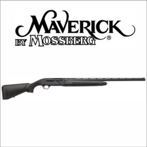 ESCOPETA CAL 12 MAVERICK A TROMBON 6/TIROS CAÑO 28" CULATA SINTETICO NEGRO-BANDA VENTILADA