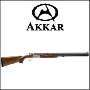 ESCOPETA CAL 12 AKKAR CHURCHILL 206 SILVER 710 MM T.A.T SUPERP 5 MC EXT. NOGAL AL ACEITE NIKEL/PAVON MALETIN A.6751