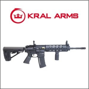 CARABINA CAL 223 KRAL ARMS KR223 BLACK SEMIAUTOMA 368MM POLIMERO PAVON/PICATINNY/ALZA Y GUION/PISTOL GRIP/ 30+1 A.250922
