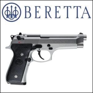 PISTOLA BERETTA CAL 9MM 92FS INOX 15T Doble Accion