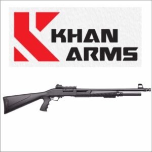 ESCOPETA CAL 12 KHAN ARMS FUERZA A-TAC Cámara de 76 mm KH-ATAC-PA-04 Caño 20" A TROMBON POLIMERO