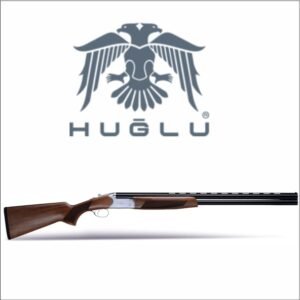 ESCOPETA CAL 12 HUGLU HAWK 28" SILVER SUPERPUESTA Nogal 5CH A.16126