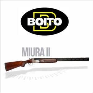 ESCOPETA CAL 12 BOITO MIURA II CAÑO 28"- E/M-BIGATILLO BASCULA INOX. 3"- BANDA VENT STD MADERA 5CH A.1956-13