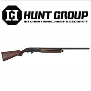 ESCOPETA CAL 12 HUNT GROUP HG12 SEMI CAÑO 710 NOGAL PAVON / BANDA VENTILADA FINA / MC-3 / 4+1 A.36229