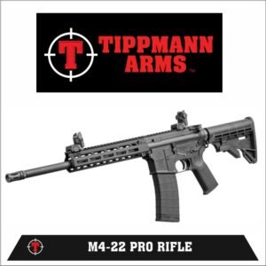 CARABINA TIPPMANN ARMS M4-22 PRO CAL 22 SEMI 407 MM FDE/CULATA EXTENSIBLE/PICATINNY/ALZA Y GUION/ROSCA/25T A.101188